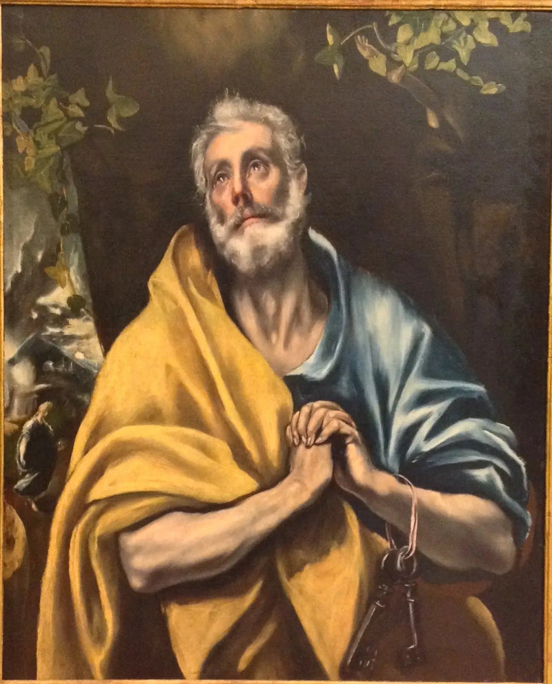 Les Larmes de saint Pierre - El Greco