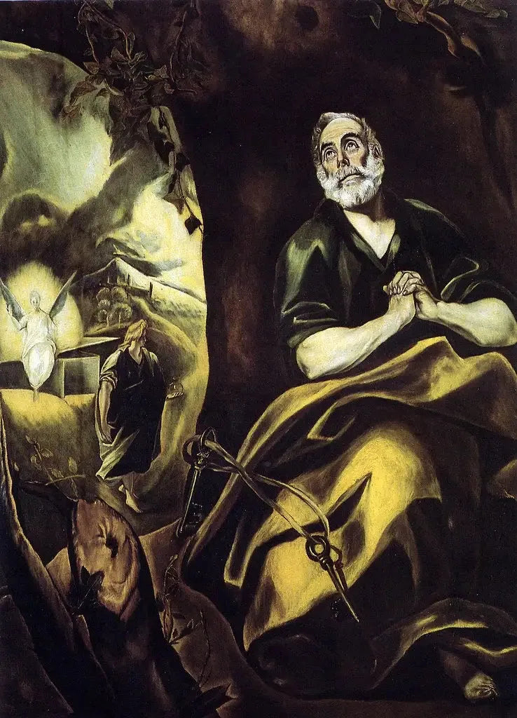 Les Larmes de saint Pierre - El Greco