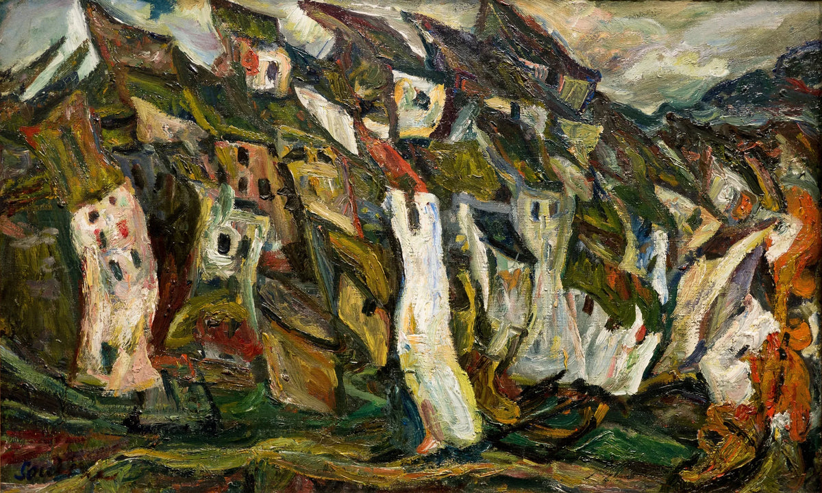 Les Maisons - Chaïm Soutine