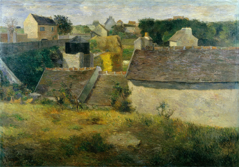 Les Maisons de Vaugirard - Paul Gauguin