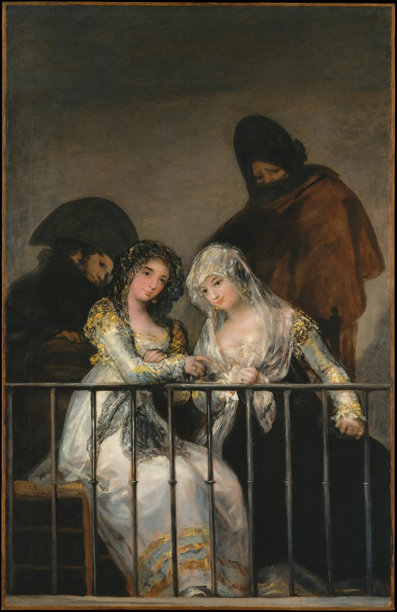 Les Majas au balcon - Francisco de Goya