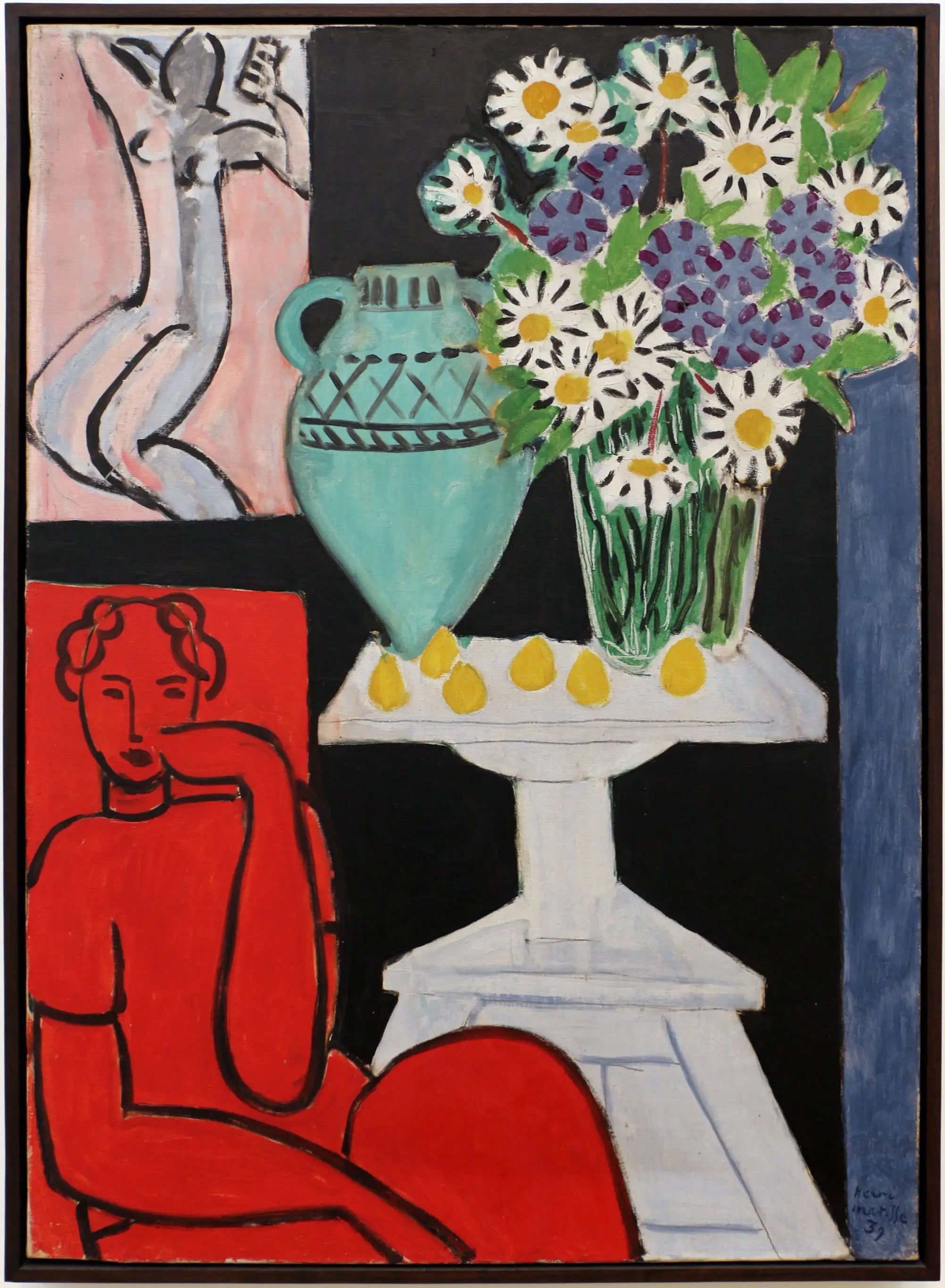 Reproduction du tableau « Les Marguerites - Henri Matisse » par Alpha Reproduction en peinture à l’huile