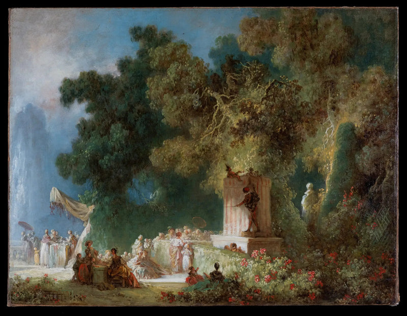 Les Marionnettes - Jean-Honoré Fragonard
