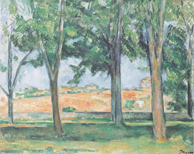 Les Marronniers du Jas de Bouffan - Paul Cézanne