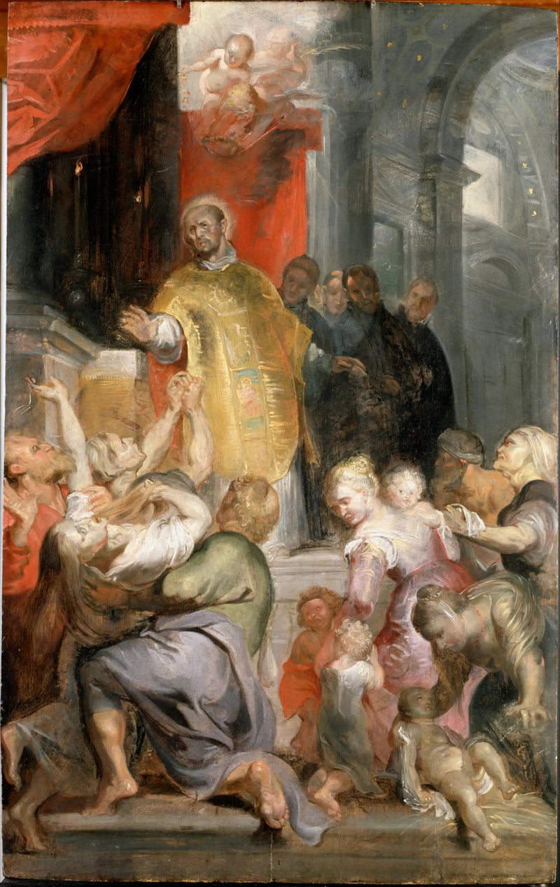 Les miracles de saint Ignace de Loyola - Peter Paul Rubens