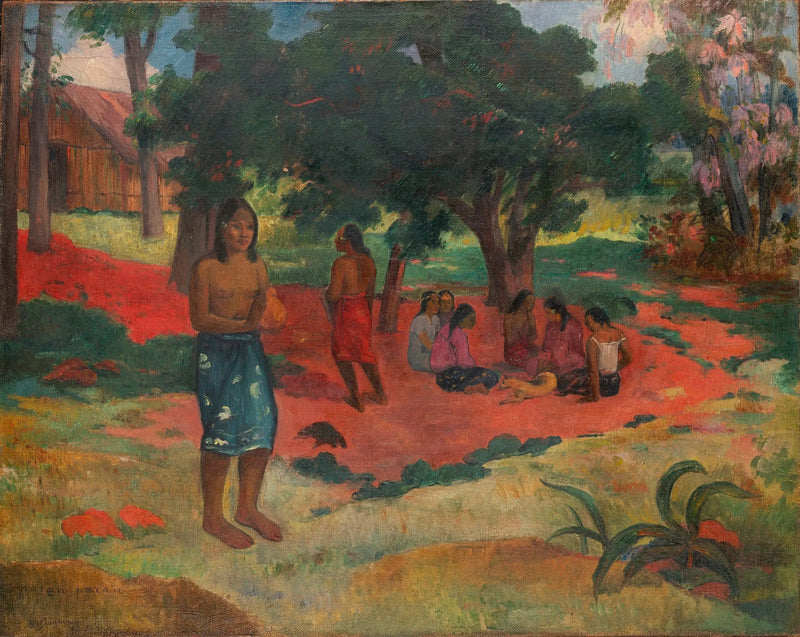 Les mots chuchotés - Paul Gauguin