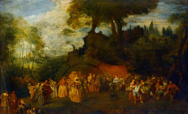 Les noces - Antoine Watteau