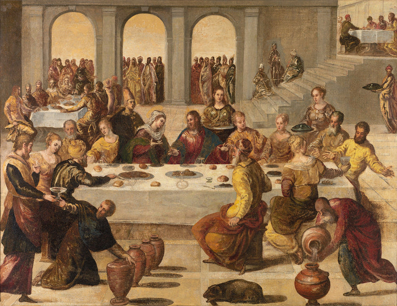 Les Noces de Cana - Jacopo Tintoretto