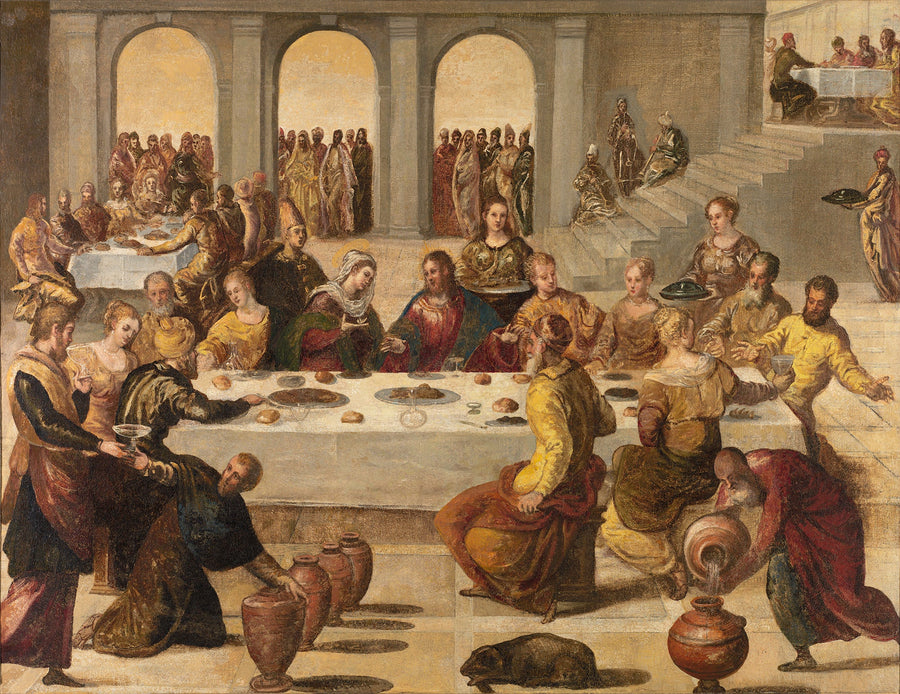 Les Noces de Cana - Jacopo Tintoretto