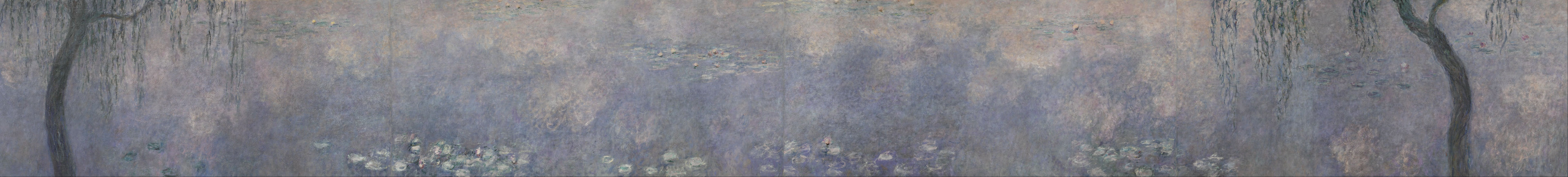 Les Nymphéas : Les Deux Saules - Claude Monet