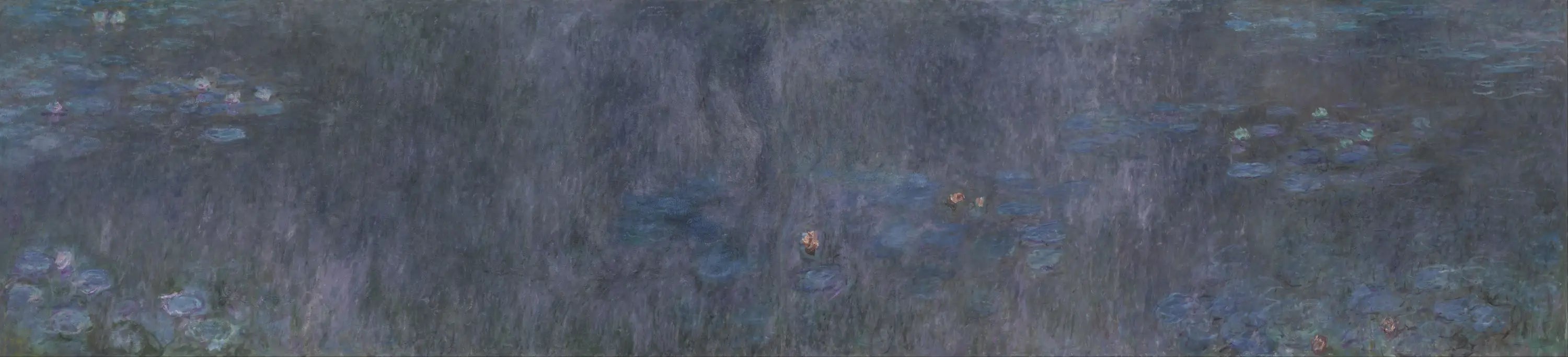Reproduction du tableau « Les Nymphéas : Reflets d'arbres - Claude Monet » par Alpha Reproduction en peinture à l’huile