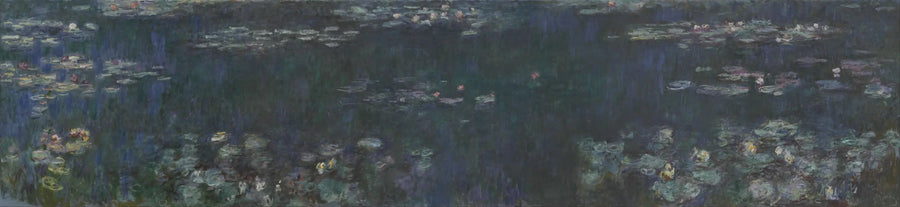 Les Nymphéas : Reflets verts - Claude Monet