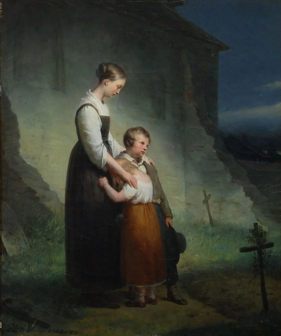 Les orphelins - Ary Scheffer