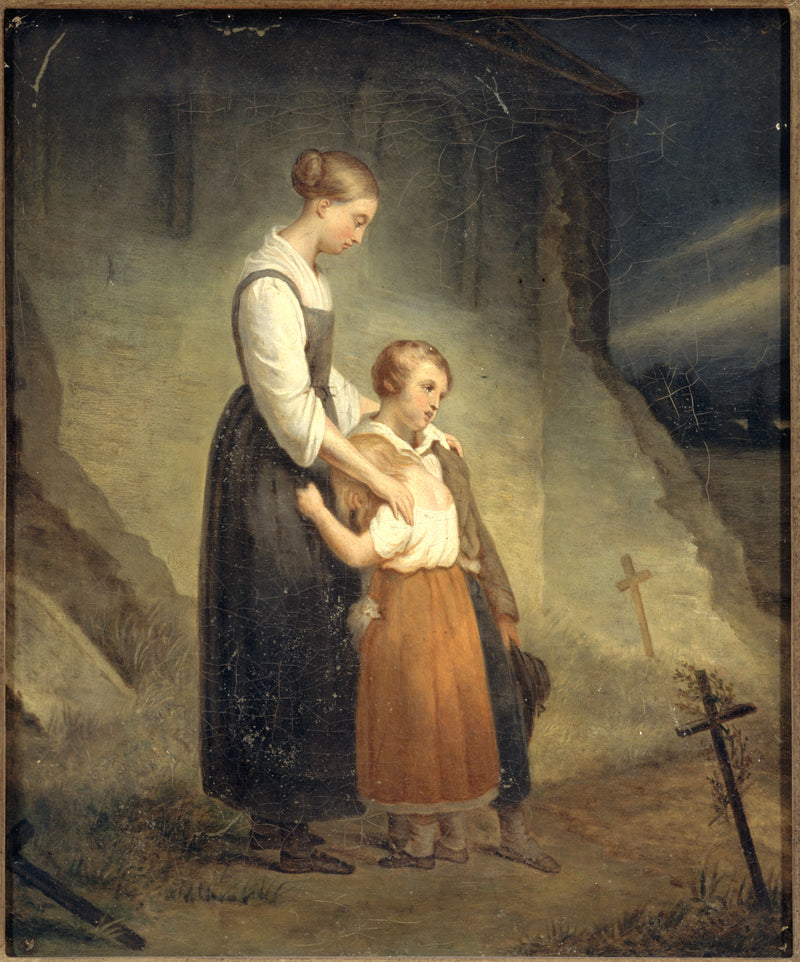 Les orphelins - Ary Scheffer