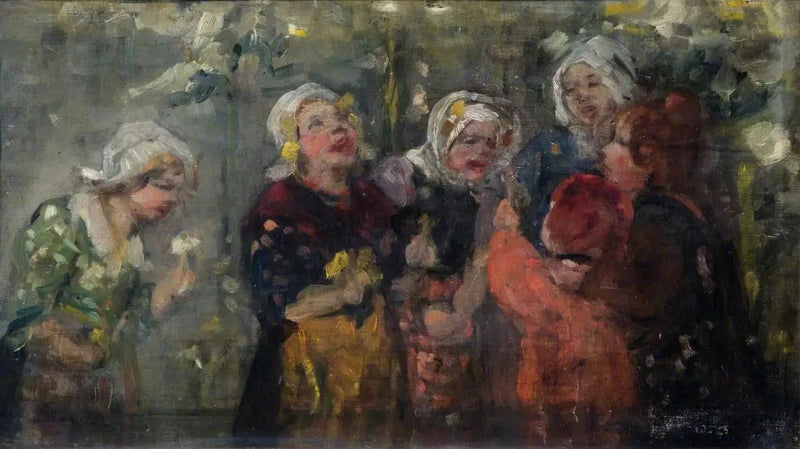 Les paysannes qui rient - Pierre-Auguste Renoir
