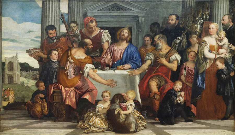 Les Pèlerins d'Emmaüs - Paul Véronèse