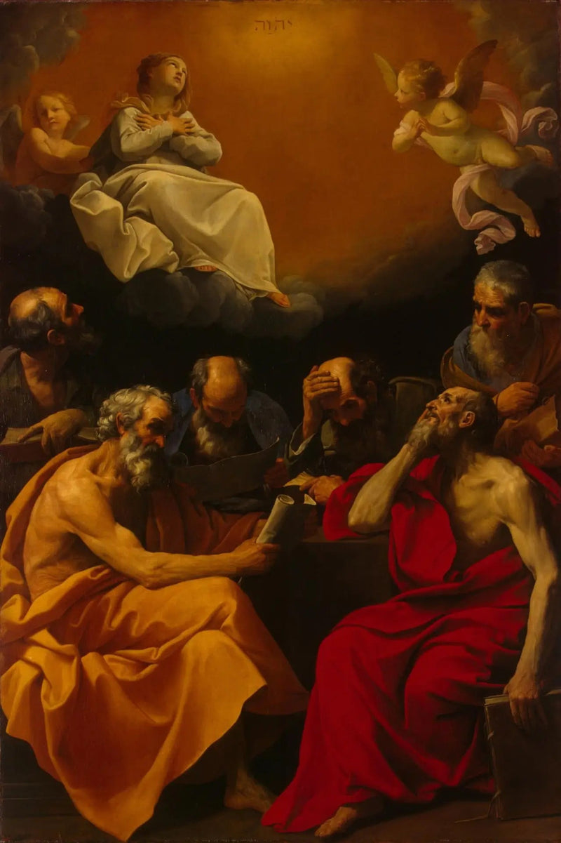 Les Pères de l'Église contestent le dogme de l'Immaculée Conception - Guido Reni