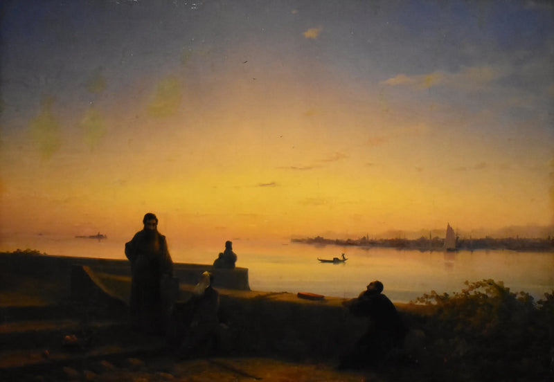 Les Pères mékhitaristes sur l'île San Lazzaro. Venise - Ivan Aïvazovski