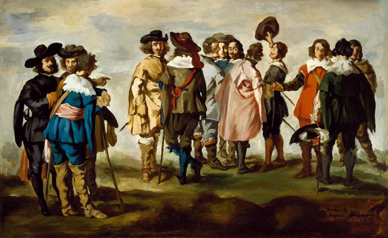 Les Petits Cavaliers - Édouard Manet