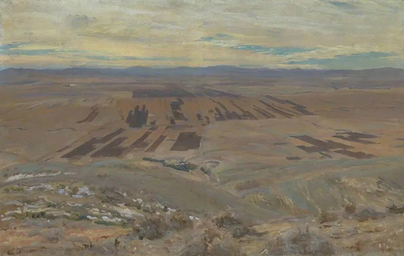Les plaines d'Esdraelon - John Singer Sargent