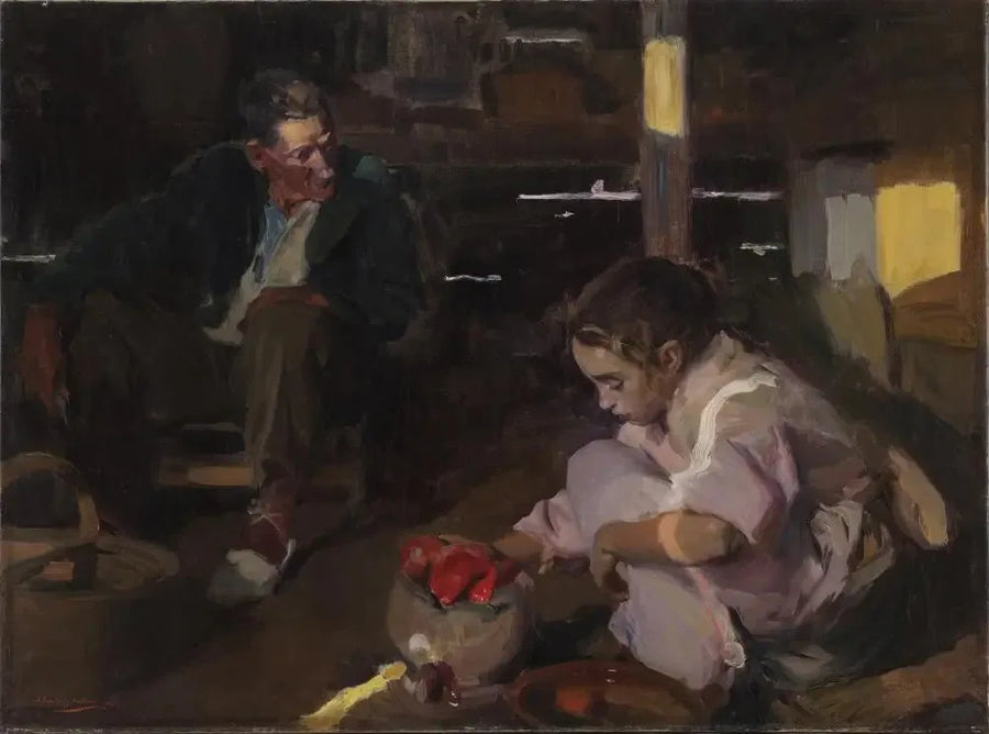 Les Poivrons - Joaquín Sorolla