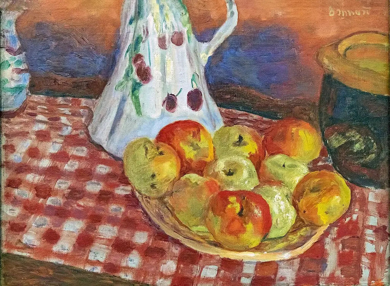 Les Pommes jaunes et rouges - Pierre Bonnard