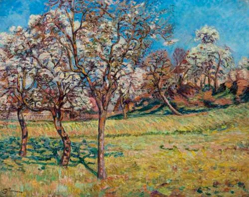 Les pommiers à Damiette - Armand Guillaumin