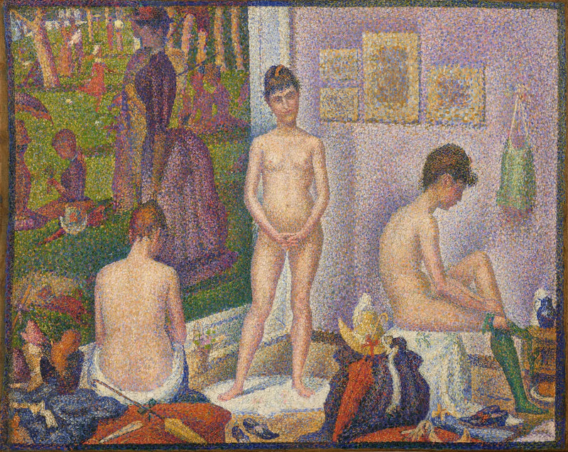 Les Poseuses - Georges Seurat