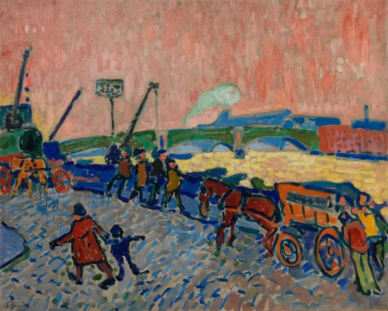 Les Quais de la Tamise - André Derain