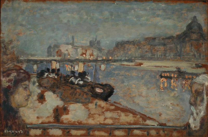 Les quais de Paris - Pierre Bonnard