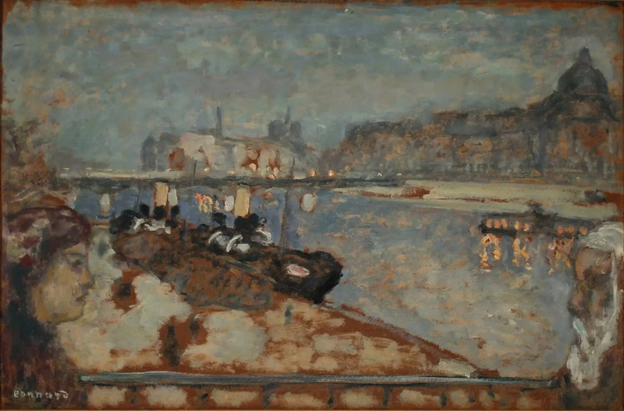 Les quais de Paris - Pierre Bonnard