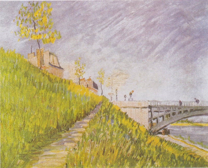 Les quais de Seine avec le pont de Clichy - Vincent van Gogh