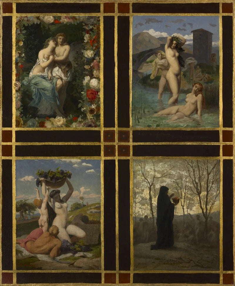 Les Quatre Saisons - Jean-Léon Gérôme