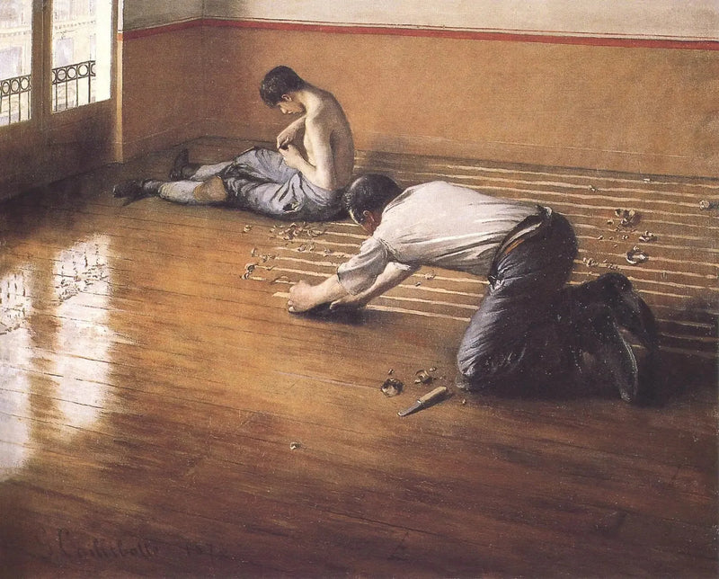 Les raboteurs de parquet - Gustave Caillebotte