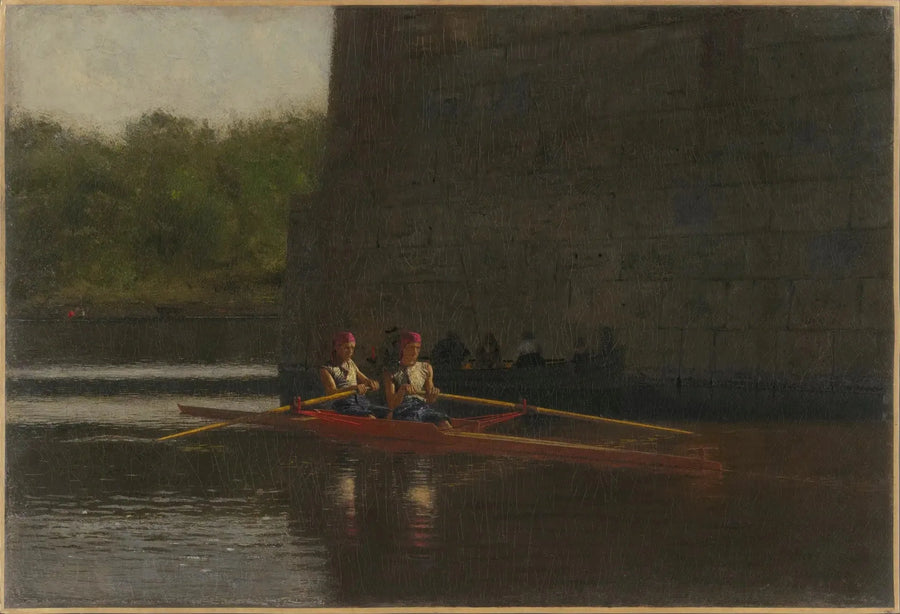 Les rameurs (Les frères Schreiber) - Thomas Eakins