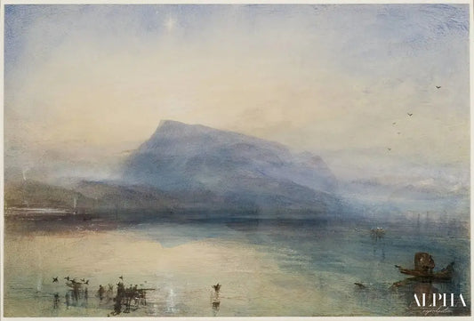 Les Rigi - William Turner - Reproductions de tableaux et peintures haut de gamme