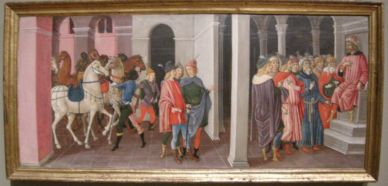 Les Rois mages devant Hérode - Matteo di Giovanni