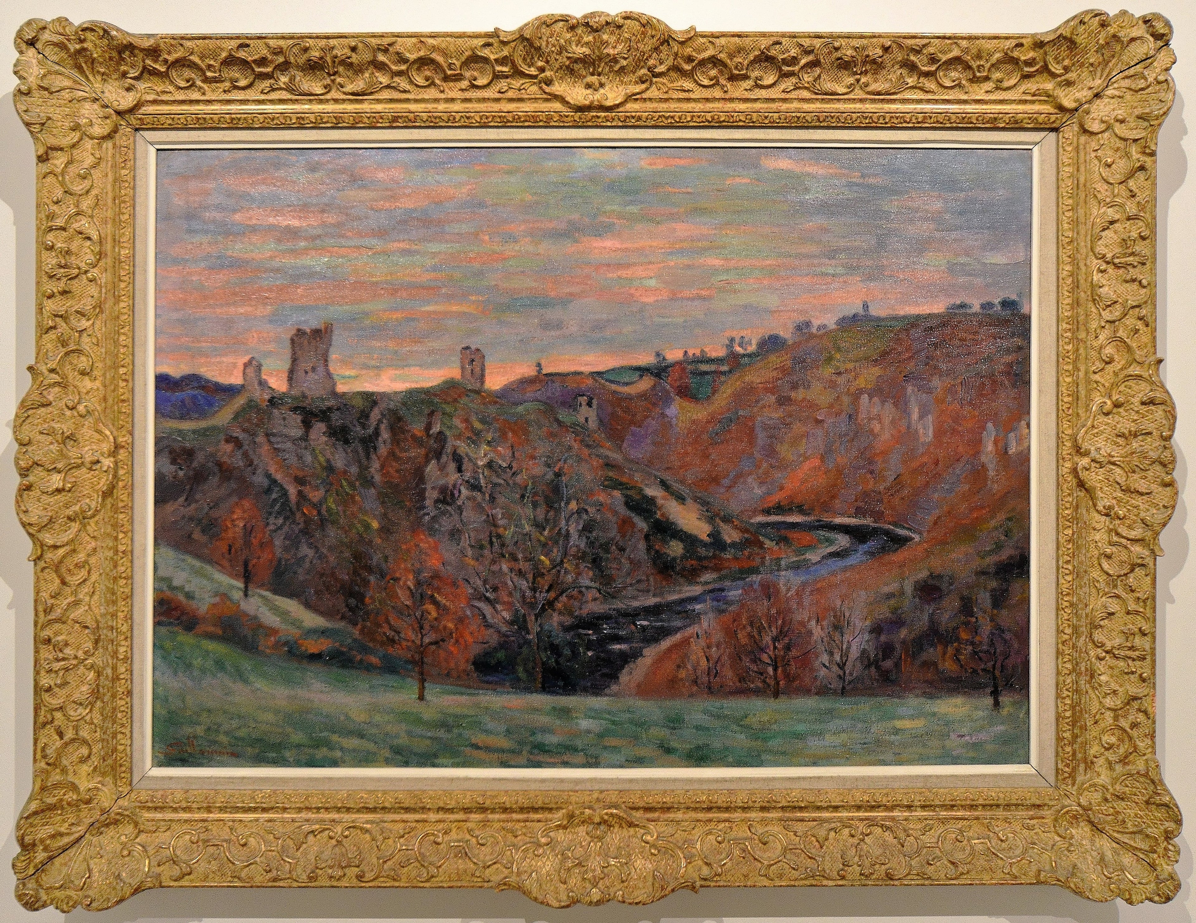 Les ruines du château de Crozant - Armand Guillaumin
