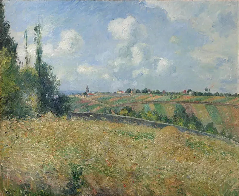 Les Seigles, côte des Gratte-Coqs, Pontoise - Camille Pissarro