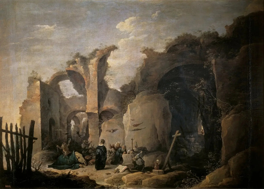 Les Tentations de Saint Antoine Abbé - David Teniers le Jeune