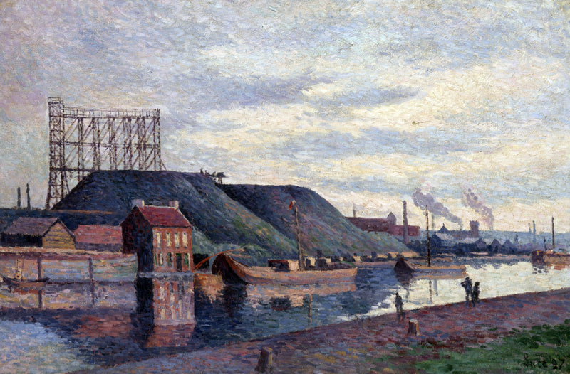Les terrils de Sacré Madame - Maximilien Luce