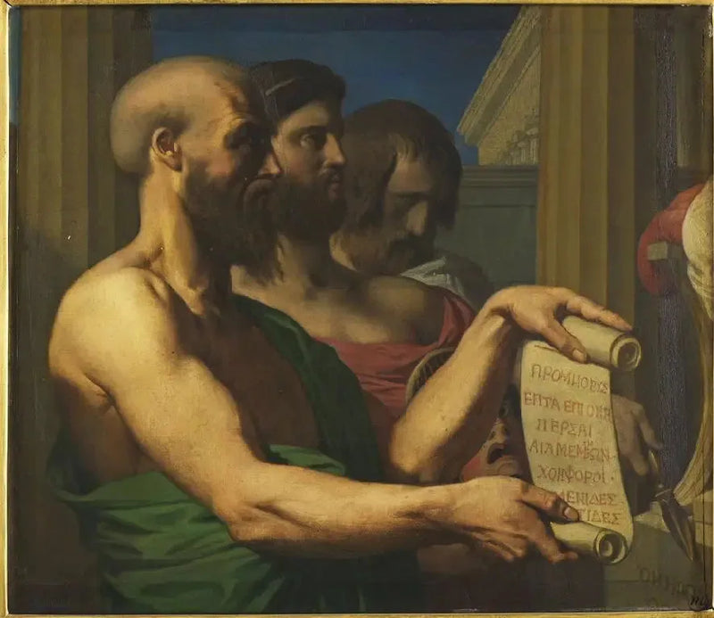 Les Tragiques grecs - Jean-Auguste-Dominique Ingres