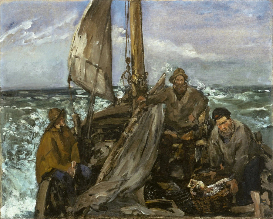 Les travailleurs de la mer - Édouard Manet