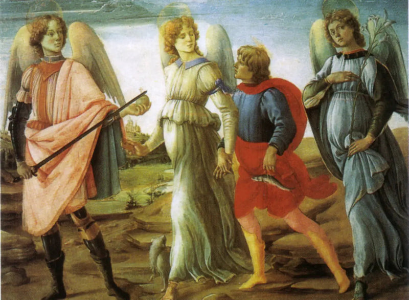 Les Trois Archanges avec Tobie - Filippino Lippi