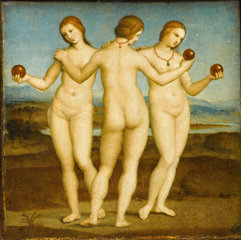Les Trois Grâces - Raphaël Sanzio