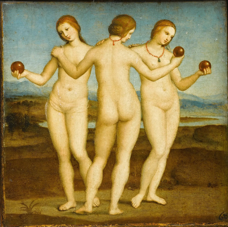 Les Trois Grâces - Raphaël Sanzio