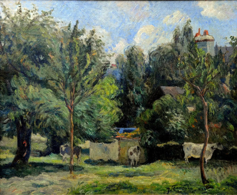 Les Trois vaches - Paul Gauguin