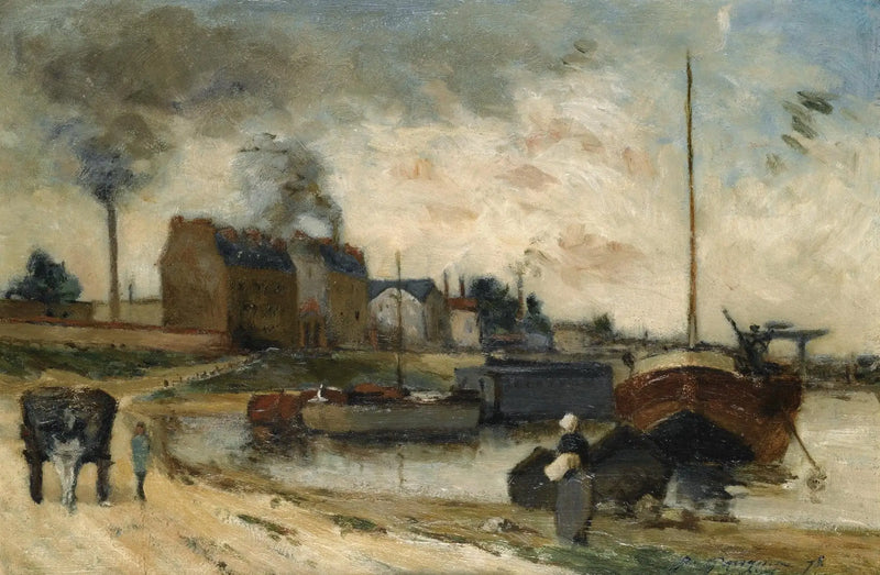 Les Usines Cail et le quai de Grenelle - Paul Gauguin