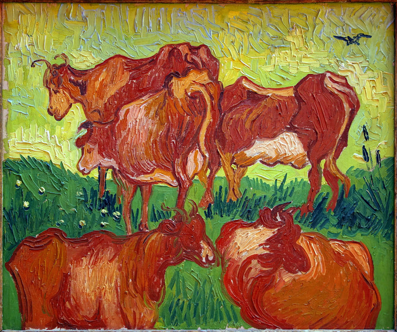 Les Vaches – Vincent van Gogh
