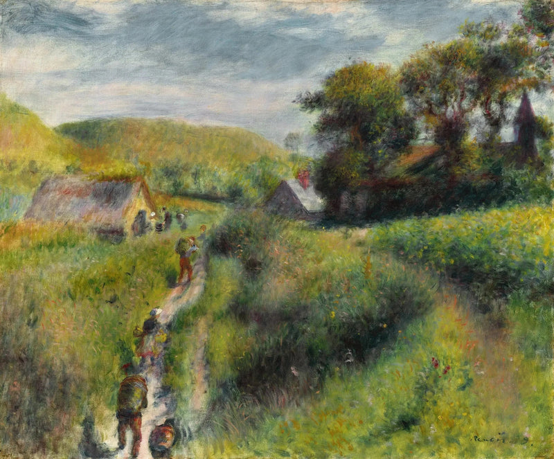 Les Vendangeurs - Pierre-Auguste Renoir